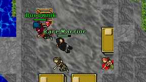 Rare Warrior on screen