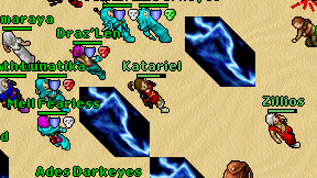 Katariel on screen