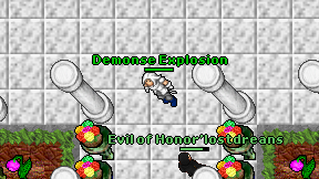 Demonse Explosion on screen