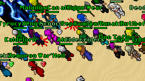 Elder riders on screen