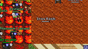 Iros Vash on screen