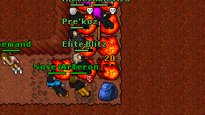 Elite Blitz on screen