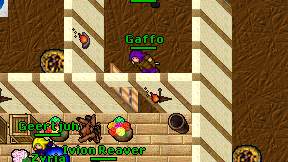 Gaffo on screen