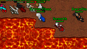 Senoth on screen