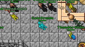 Gals Druido on screen