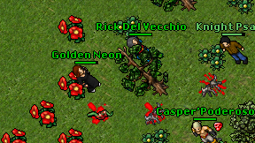 Golden Neon on screen