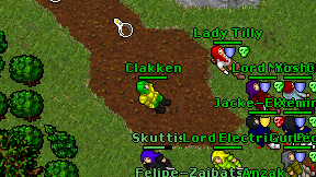 Clakken on screen