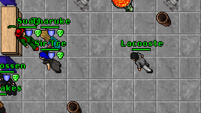 Lacooste on screen