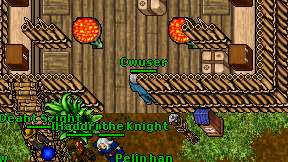 Cwuser on screen