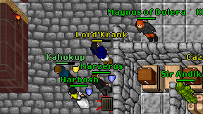 Lord'Krank on screen