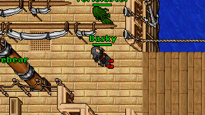 Basky on screen