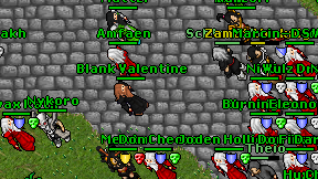 Blank Valentine on screen