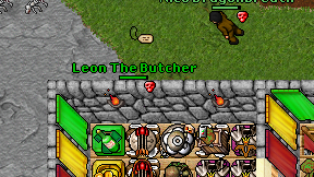 Leon The Butcher on screen