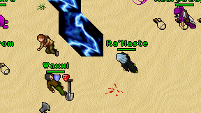 Ra'Haste on screen