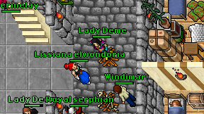 Lady Deme on screen