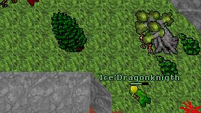 Ice'Dragonknigth on screen