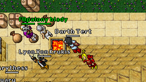 Darth Tert on screen