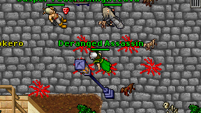 Deranged Assassin on screen