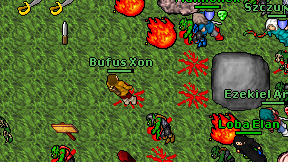 Bufus Xon on screen