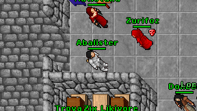 Abalister on screen