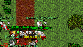 Demon El'Vaither on screen