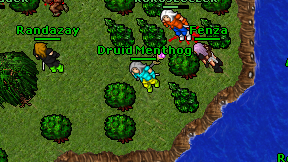 Druid Menthog on screen