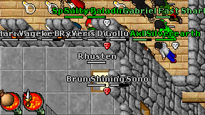Rhusten on screen