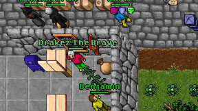 Drakez The Brave on screen