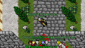 Knight Damocles on screen