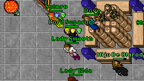 Lady'Elda on screen