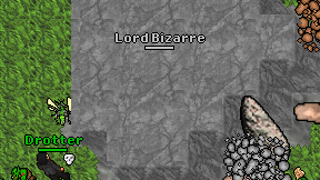 Lord Bizarre on screen