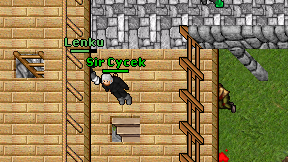 Sir Cycek on screen