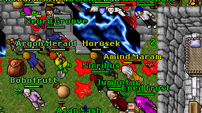Horusek on screen
