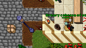 Pipe hit on screen