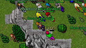 Don Fagustus on screen