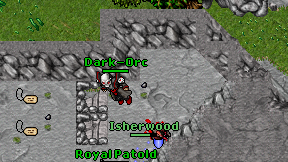Dark-Orc on screen