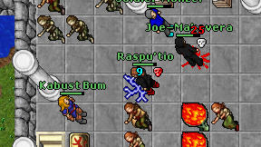 Raspu'tio on screen