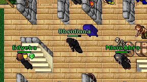 Obsidiana on screen