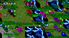 Pit Hunter on screen