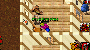 Ztyx Drestas on screen