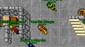 Merlin Diego on screen