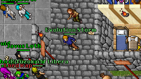 Evolution Storm on screen