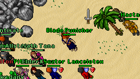 Blade Punisher on screen