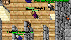 Zinid Knight on screen