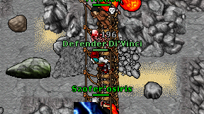 Defender Di'Vinci on screen