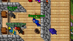 Empround on screen