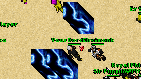 Fire'monk on screen