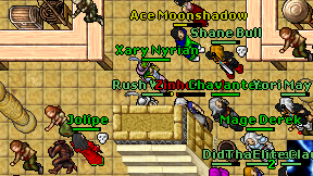 Xary Nyrian on screen