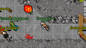 Exuzytor on screen