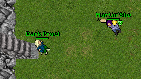 Dark Pruel on screen